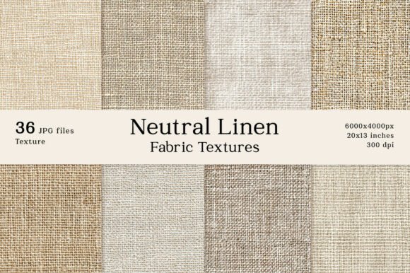 Download 36 Neutral Linen Fabric Textures - Textures Collection