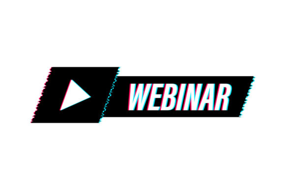 Download Live Webinar Button, Glitch Icon. - Premium Resources